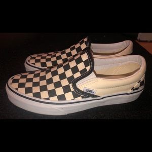 Vans Slip-On Checkerboard Skate Shoe